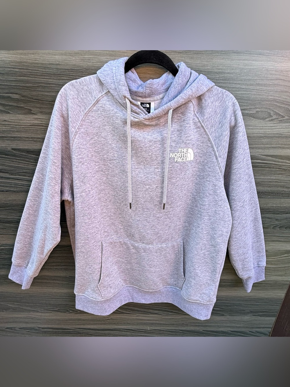 The North Face Circular Design Grey Pullover Hoodie Women's Size XL - Picture 3 of 9